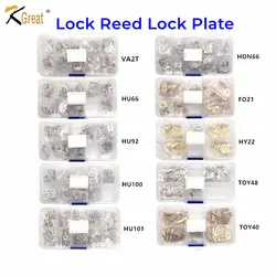 Lock Reed Lock Plate for FO21 TOY43 TOY48 HY22 HU92 HU100 HU66 HON66 SIP22 VA2T for Honda/BMW/Toyota Car Lock Repair Accessories