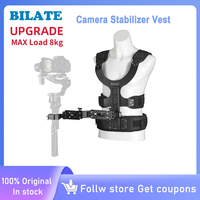 Bilate Camera Stabilizer Vest Upgrade Arm Shock Absorbing for DJI RS3 RS4 Pro ZHIYUN Crane 2S 3S Feiyu Scorp Professional Kit