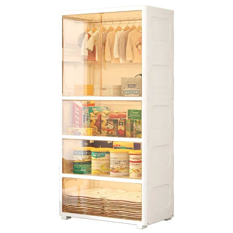 Plastic Storage Wardrobe Closet Dressers Baby Chest Shelves Wardrobe Cube Kid Organizer Laundry Room Vestidor Office Furniture