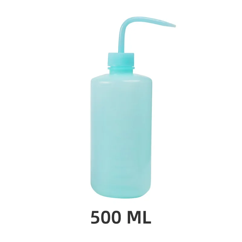 Limpiador de boquilla curva, botella removedora de cejas resistente al agua, herramienta de maquillaje para extensión de pestañas, botella de lavado para limpieza de pestañas, 250/500ml