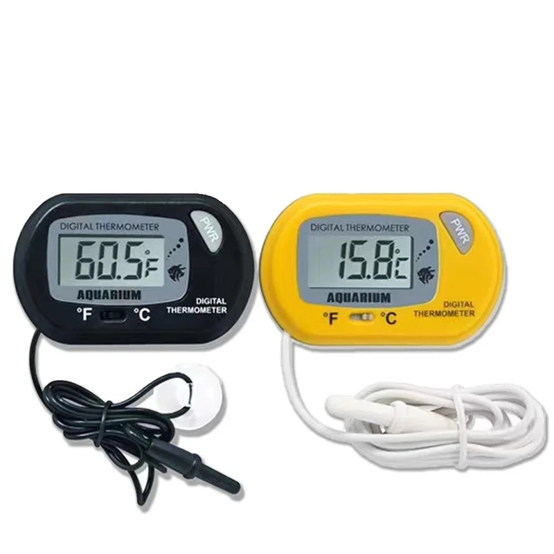 Aquarium Thermometer Reptielschildpad Zuignap Duikdoos ST-3 Waterdichte Elektronische Thermometer