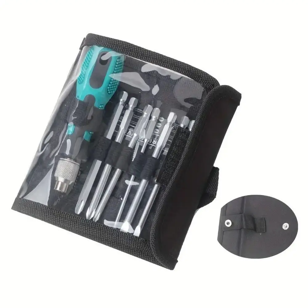 Replaceable Head Screwdriver Set Portable Design Ready To Use Slotted Screwdriver Pocket Size Repair Tool Home Repair