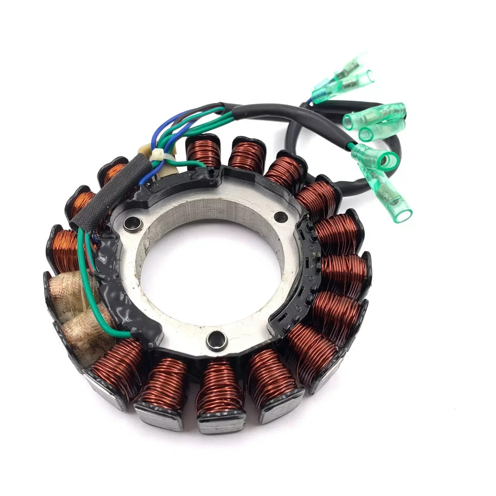 

6AH-85510-00 Boat Outboard Stator Assembly For Yamaha Outboard Motor 4 Stroke F9.9 F13.5 F15 F20 F20-05000200 TJ6114