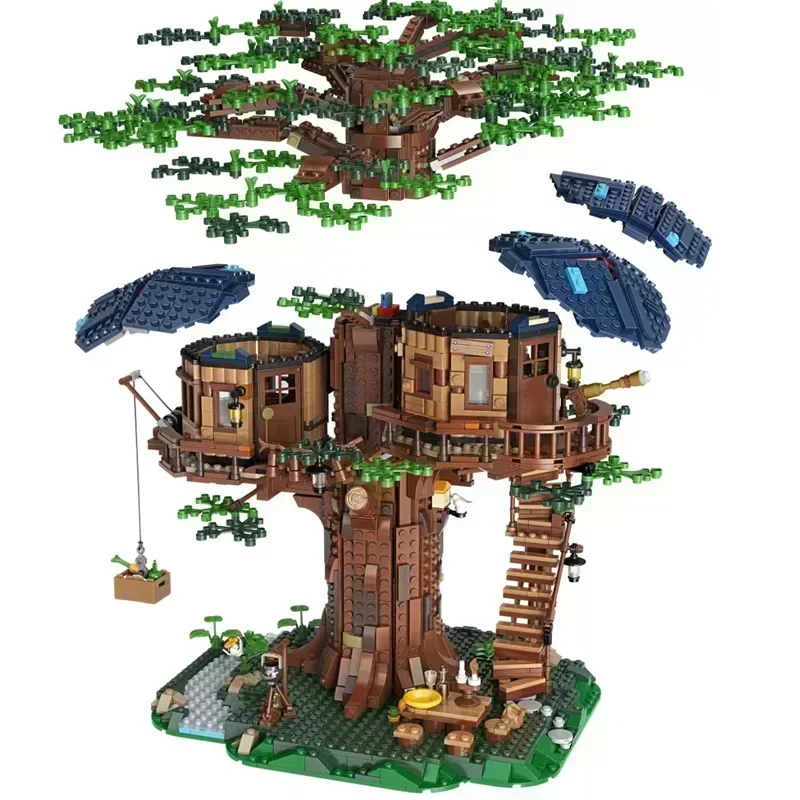 NEW 3117 PCS Tree House The Biggest Building BlocksCompatible 21318 Bricks DIY Toys Birthday Christmas Gift 6007  bricks toy