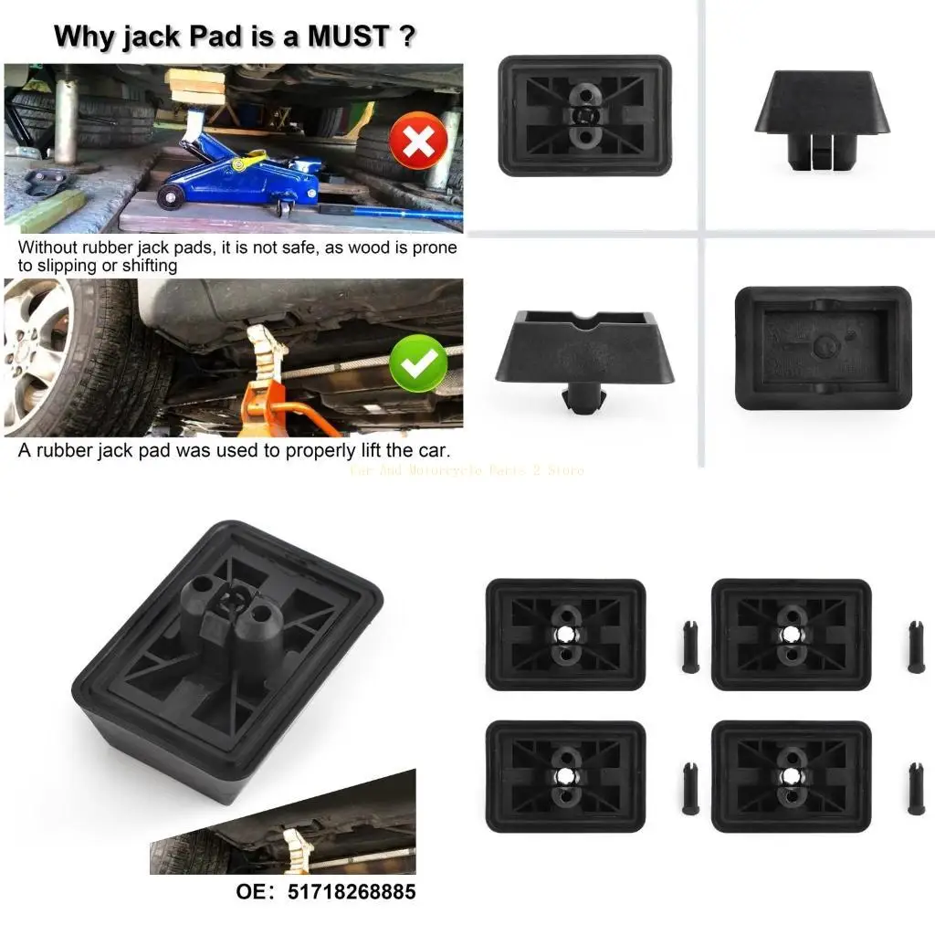 

Car Jacks Point Jacking Lifting Support Pad Block Vehicle Repair Tool 51718268885 For E46 E63 E64 E65 E85 E86 E53 E89