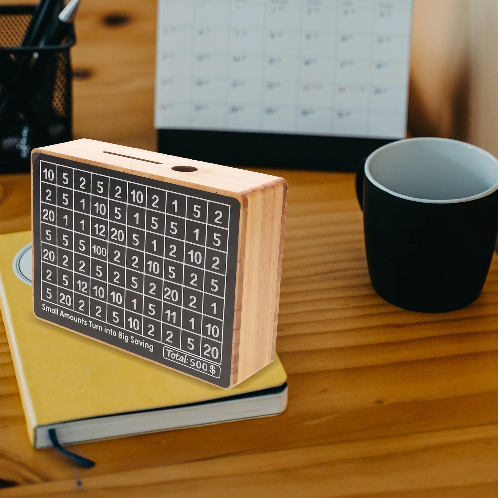 1 مجموعة 1 مجموعة خشبية حصالة على شكل حيوان الإبداعية عملة جرة للديكور المنزل الخشب حصالة صندوق التوفير وعاء عملة الحاويات #1