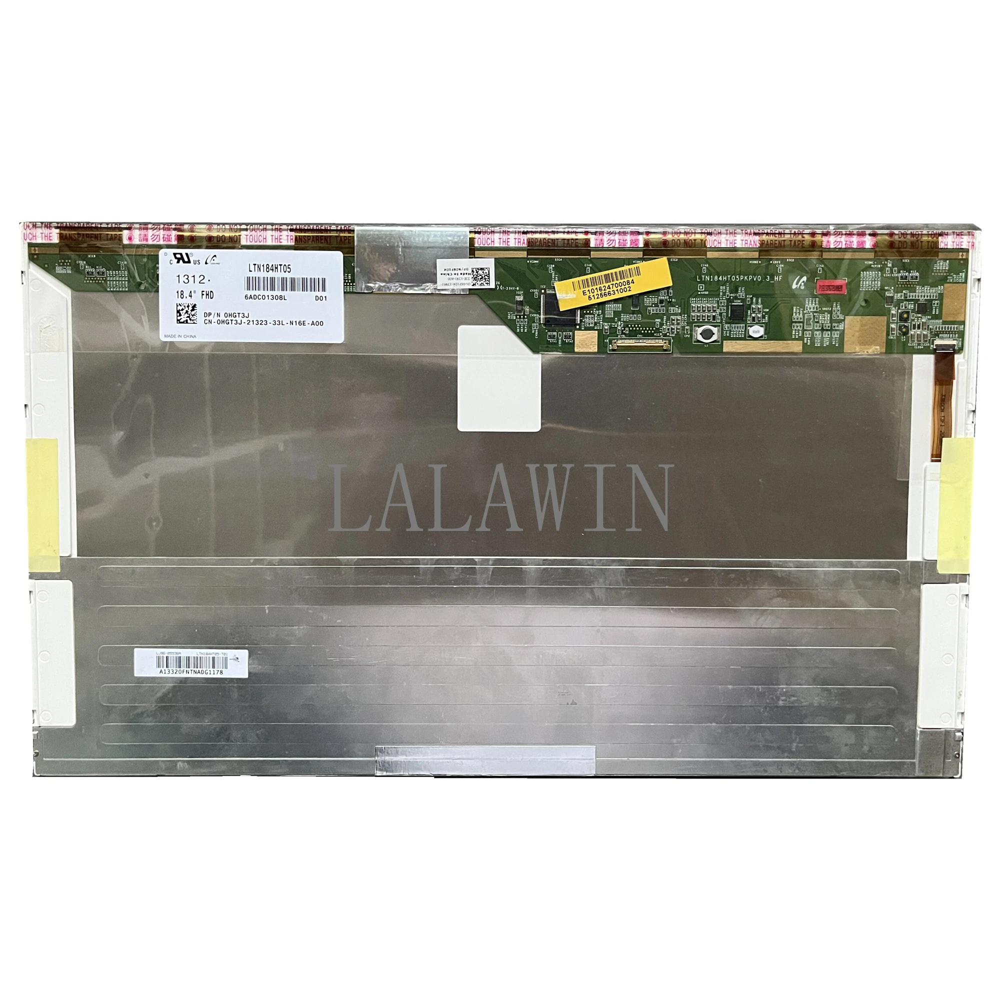 

LTN184HT05 D01 18.4" Laptop Screen for DELL Alienware M18X R1 R2 FHD1920x1080 LCD Matrix Display Panel 40Pins used