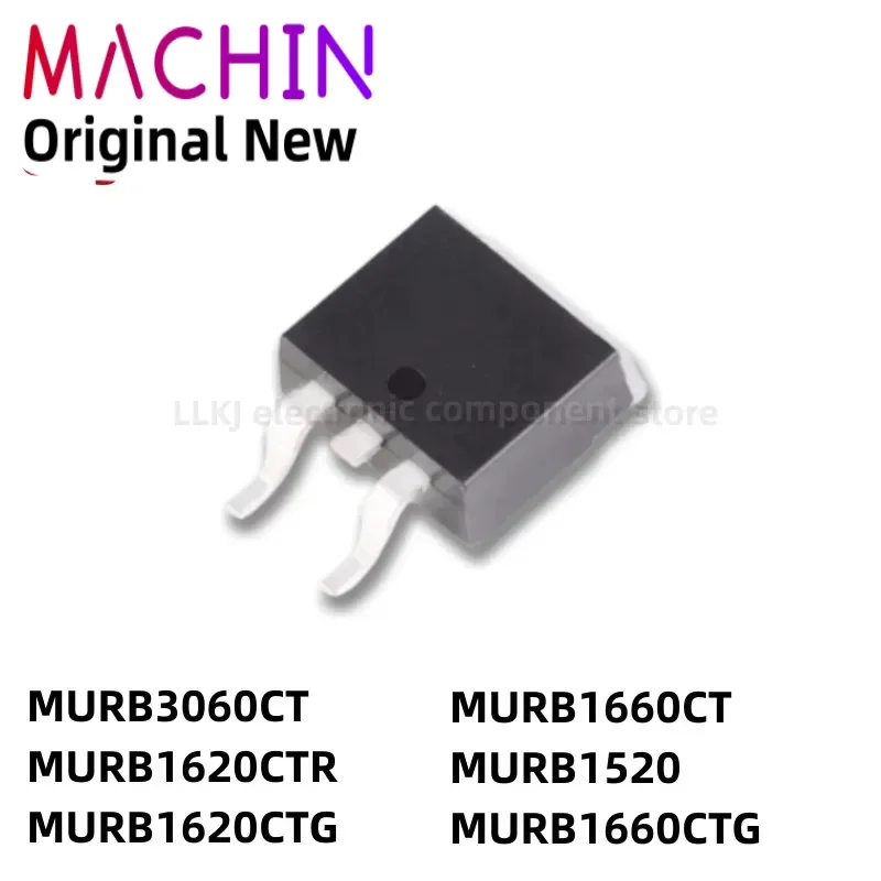 MURB3060CT, MURB1620CTR, MURB1620CTG, MURB1660CT, MURB1520, MURB1660CTG, FET do MOS TO263, A-263, 1PC