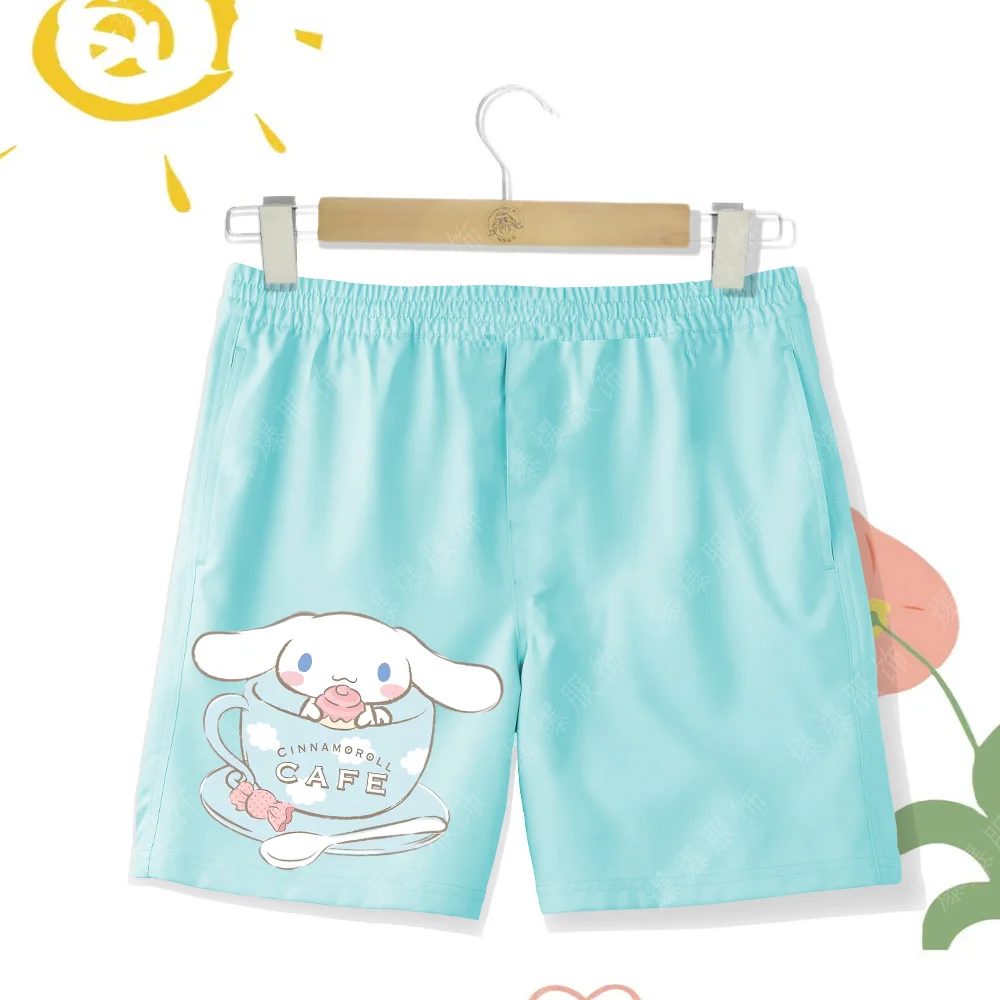 Summer children's shorts girls cartoon cute printed Sanrio series Yugui dog cartoon cute children's pants