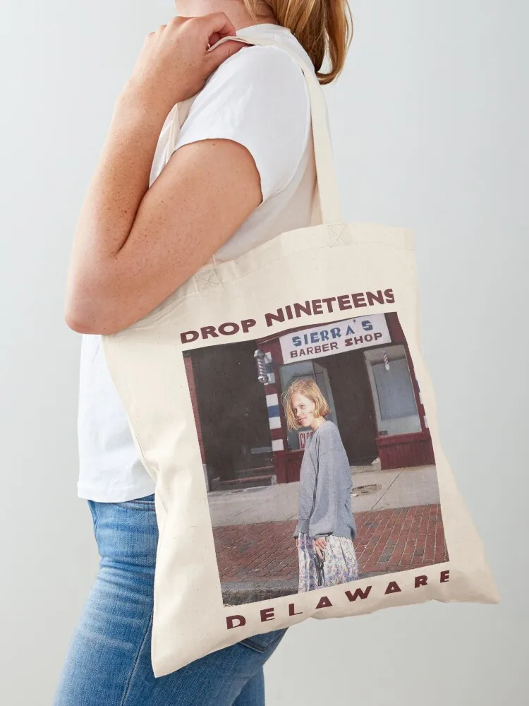 

Drop Nineteens - Delaware Tote Bag Canvas shoulder bag free delivery bags Cloth bag tote custom