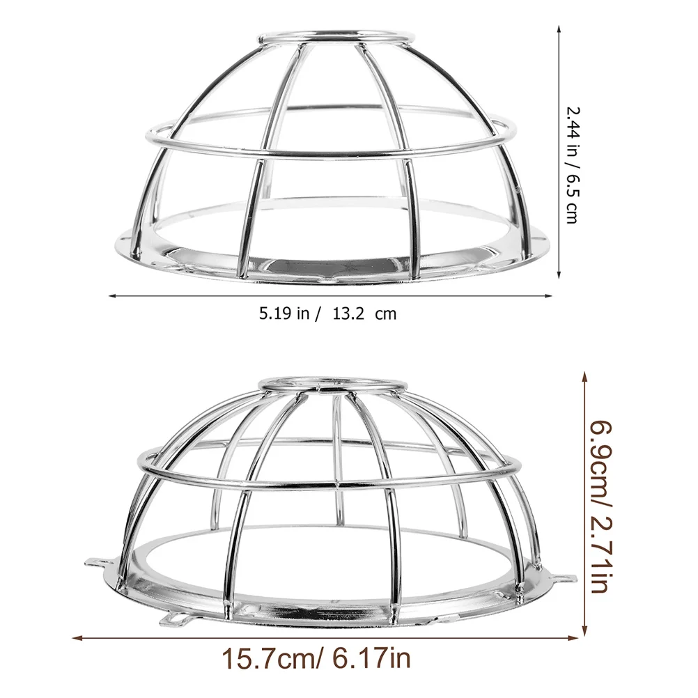 2 stücke Feuer Sprinkler Käfig Abdeckung Dekorative Sprinkler Schutz Für Staub Schutt Schutz Sensor Abdeckung Feuer