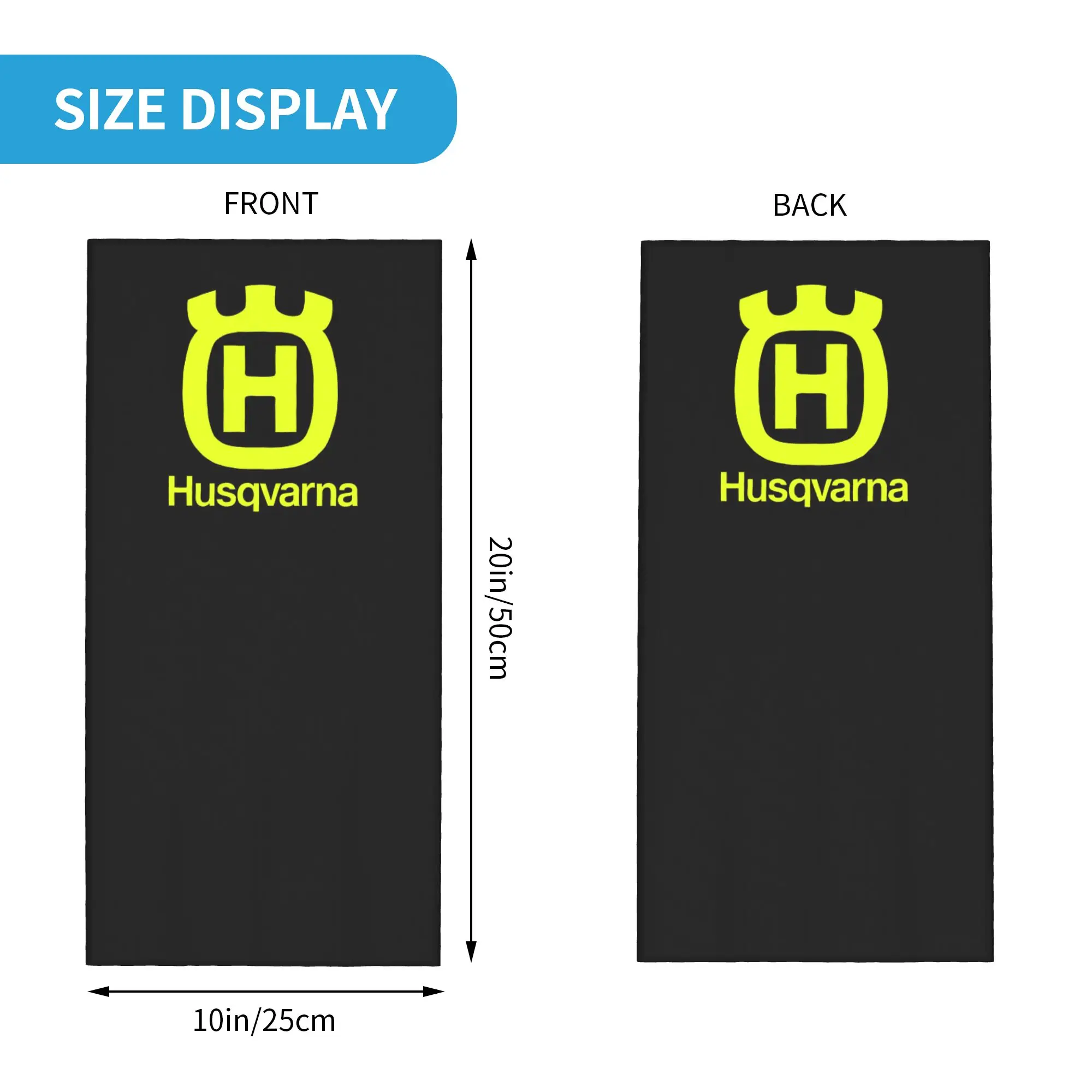 H-Husqvarnas Bandana Neck Gaiter Printed Wrap Mask Scarf Multi-use Balaclava Riding Unisex Adult All Season