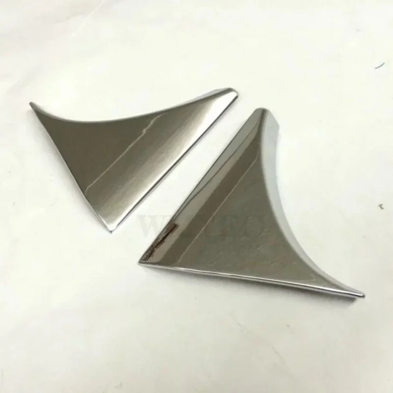 ABS Chrome Rear Tail Window Windshield Side Triangle Trim Sticker Fit For Nissan Qashqai J11 2014 2015 2016 2017 2018 2019 2020