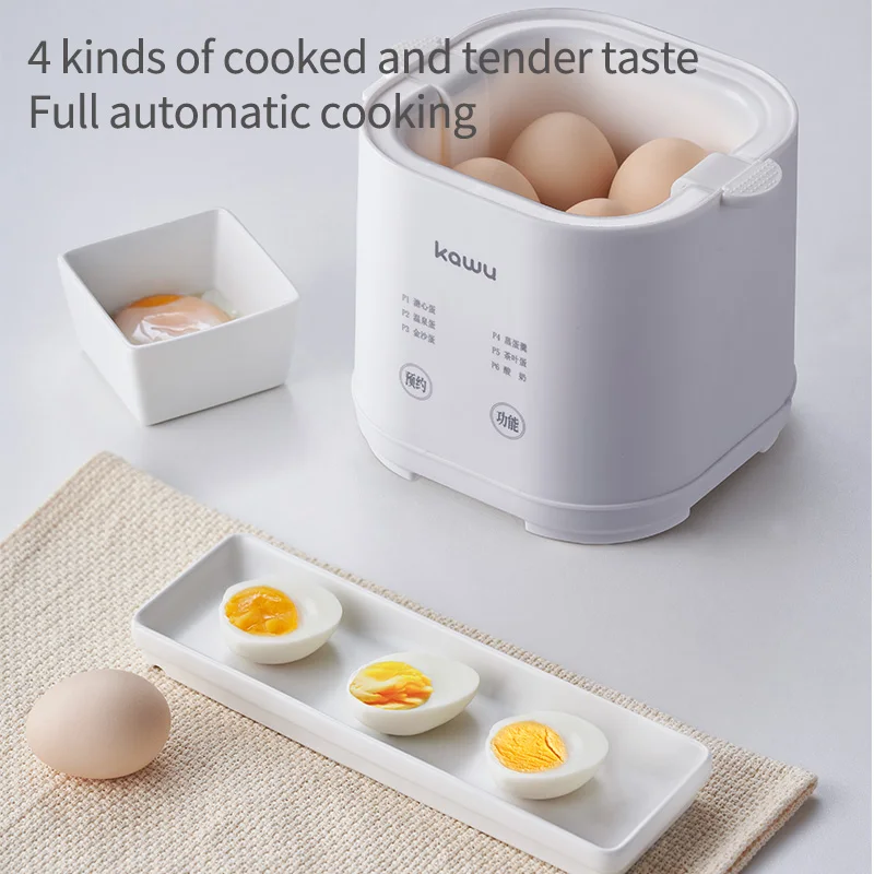 Intelligent Egg Cooker，Egg Boiler with 6 Modes, Precise Control,Makes Soft/Hard Boiled Eggs, Perfect for Breakfast&Snacks