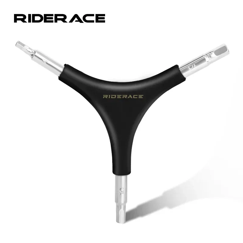 2026  nbBicycle 3 Way Hex Keys Wrench 4/5/6mm Y Shape Allen Key Triangle CR-V Steel Multifunctional Mountain Road Bike Repair To