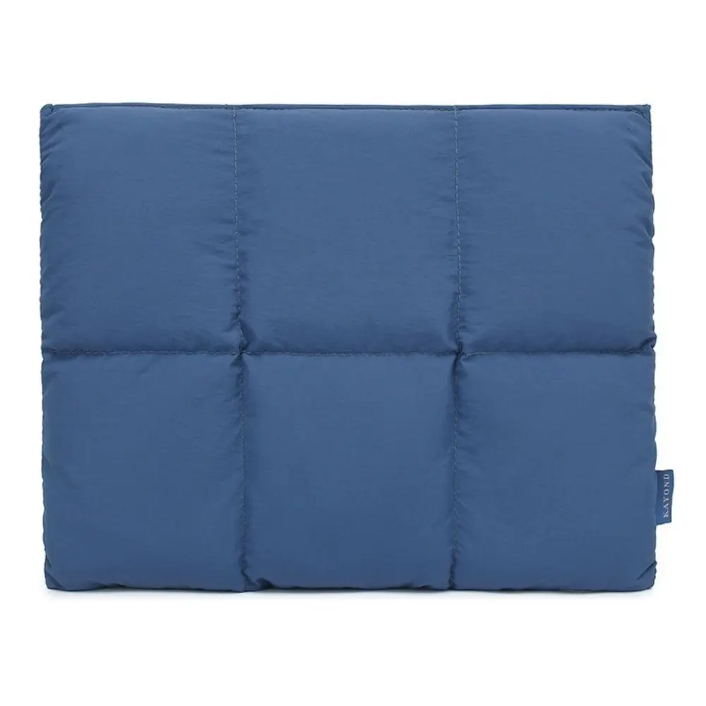 14 16 Inch Pillow Laptop Sleeve Automatic Close Puffy Notebook Storage Bag Quilted Puffer Men Women Tablet Pouch Travel