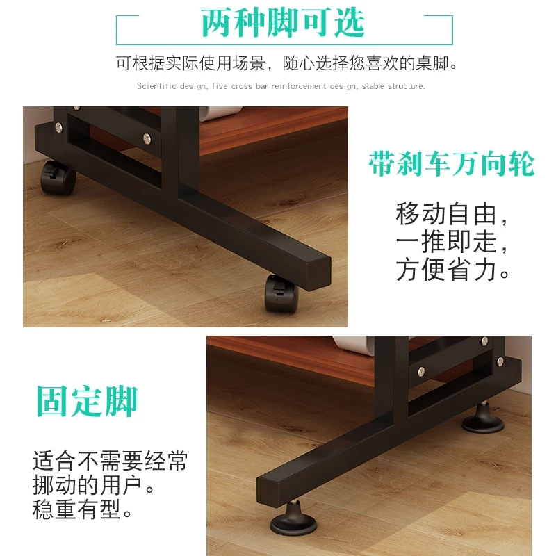Lifting Desktop Computer Desk Movable Lazy Bedside Table Household Simple Small Table Bedroom and Household Student Desk