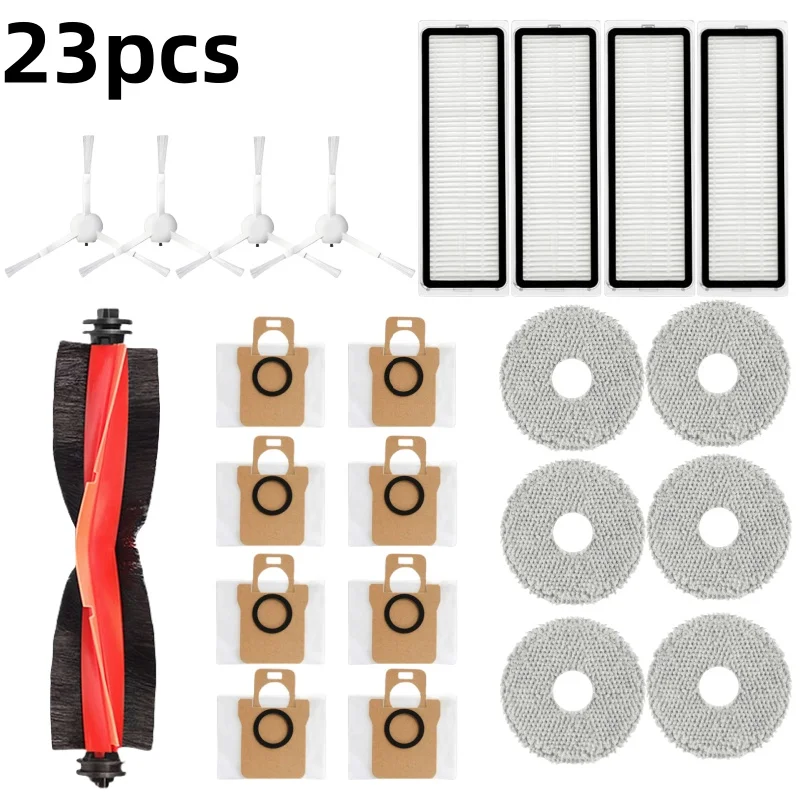 

Piezas de repuesto para Robot aspirador Xiaomi X20 + / X20 Plus, accesorios, cepillo lateral principal, filtro Hepa, mopa, paño