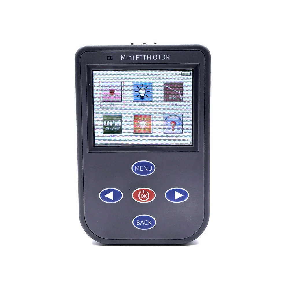 Factory Price Fiber Optic Equipment 850/1310/1490/1550nm Wavelength Portable Mini OTDR with VFL