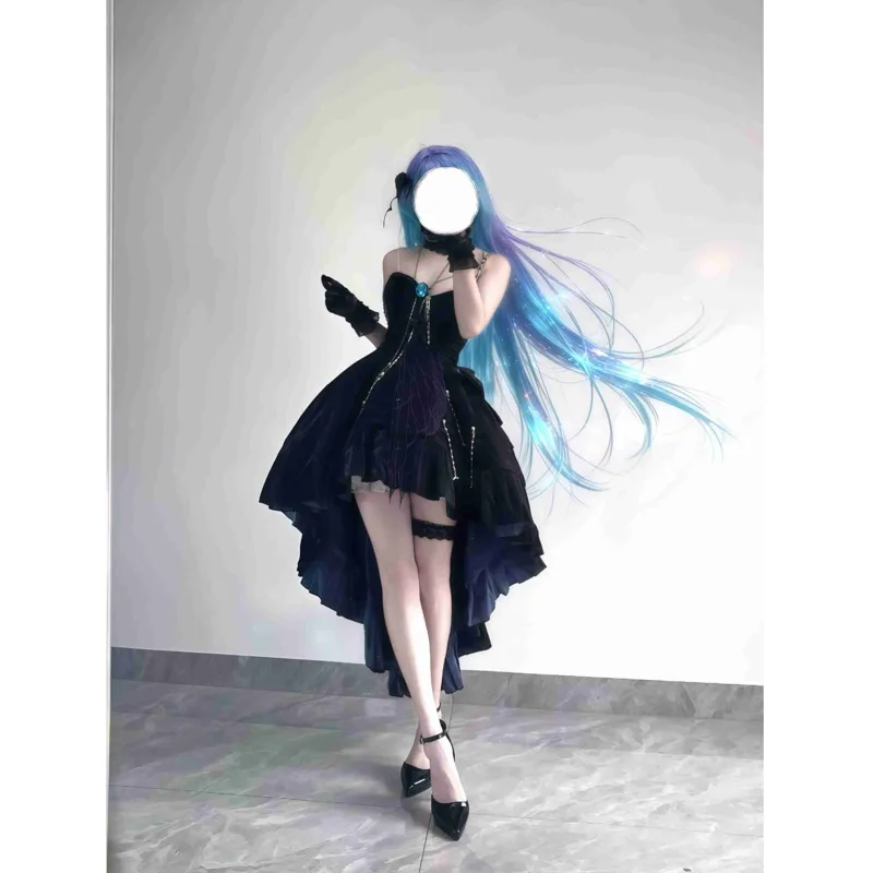 

Duojiu Dangge: End of Year Exclusive Edition Path of Nowhere: Hamei Cosplay (HZ Collaboration) Hamei in Black Dress