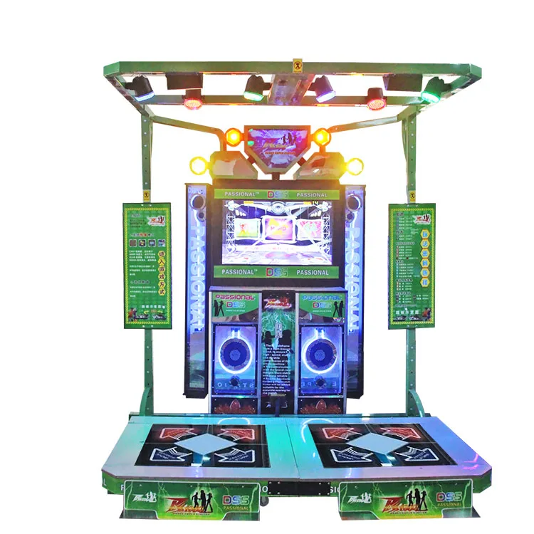 Chenshou hot Sale two players arcade video game machine pump it up dance machine