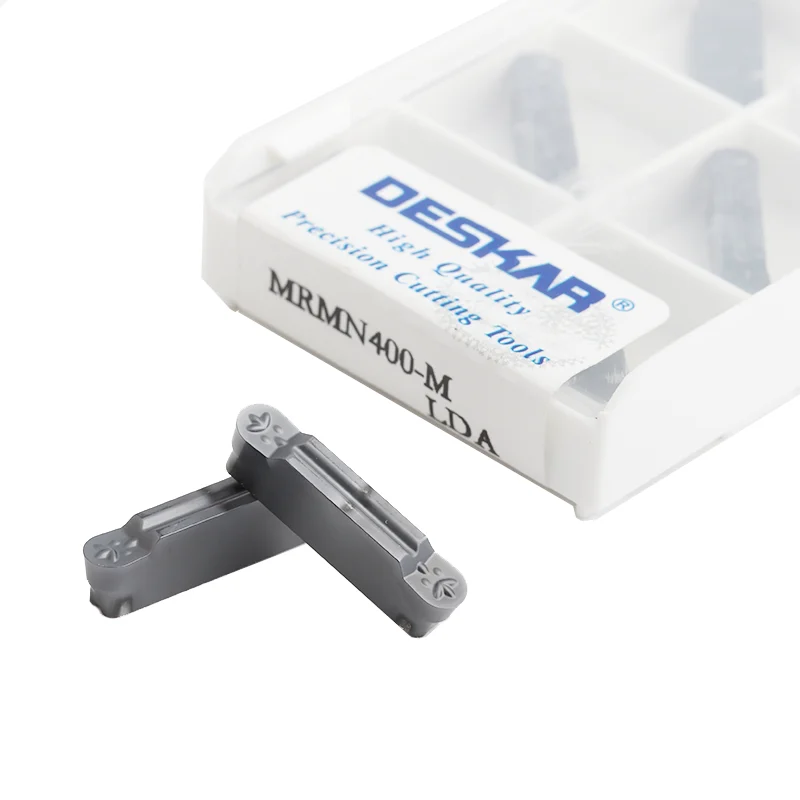 DESKAR 카바이드 인서트 MRMN200 MRMN300 MRMN400 LDA CNC 선반 그루빙 터닝 도구, MRMN 블레이드 금속 커터 도구, P.M.K 용, 10 개