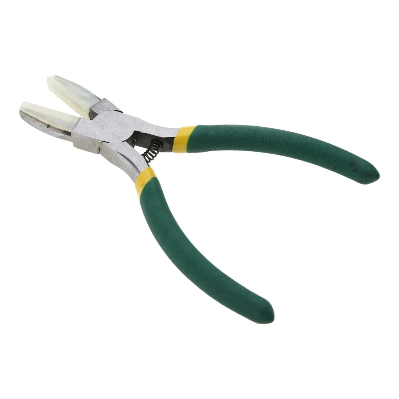 5" Nylon Jaw Chain Nose Pliers Opticians Jewellery Making Craft Tool Top Quality