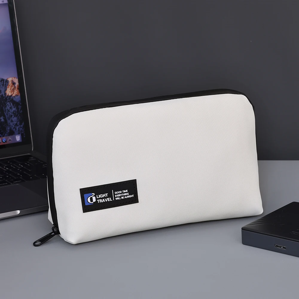 Draht USB Kabel Organizer Tasche Reise Kopfhörer Powerbank Daten Linien Lagerung Tasche Große Kapazität Maus Kabel Tasche – Detail 14