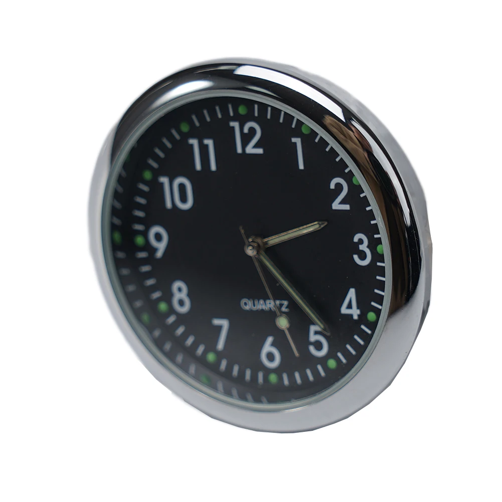 Air Vent Car Clock Watch Analog Black Clock Dashboard Quartz Replacement Replaces Watch Accessory  Air Vent Car