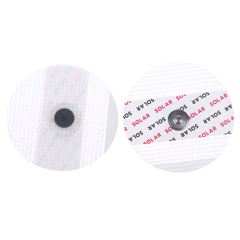 25PCS/Bag Non-Woven Electrode Pads Electrocardiogram Muscle Stimulator Electrode Patch Medical Disposable ECG EKG Accessories