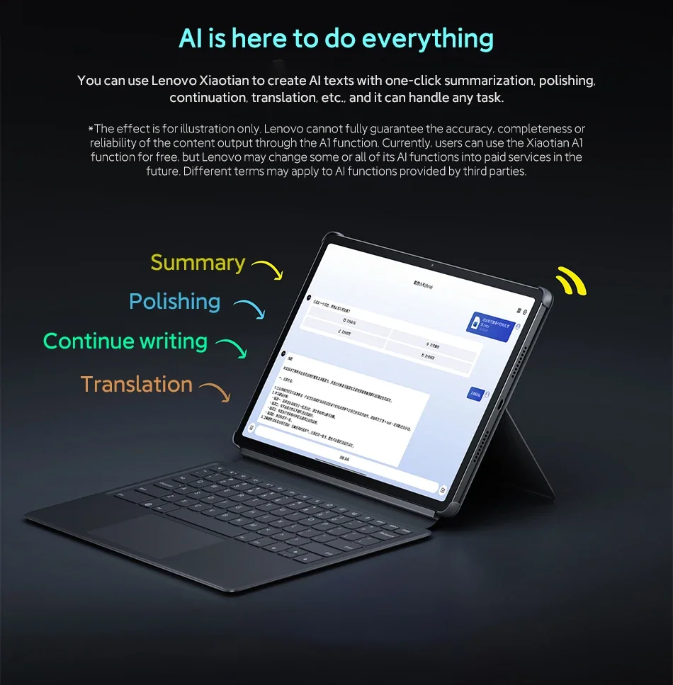 New Lenovo Xiaoxin Pad Pro 13 Tablet 2026 Snapdragon 8s Gen4 13'' 144Hz LCD Screen TB376FC 10200mAh Xiaoxin Pad Pro 12.7 TB375F