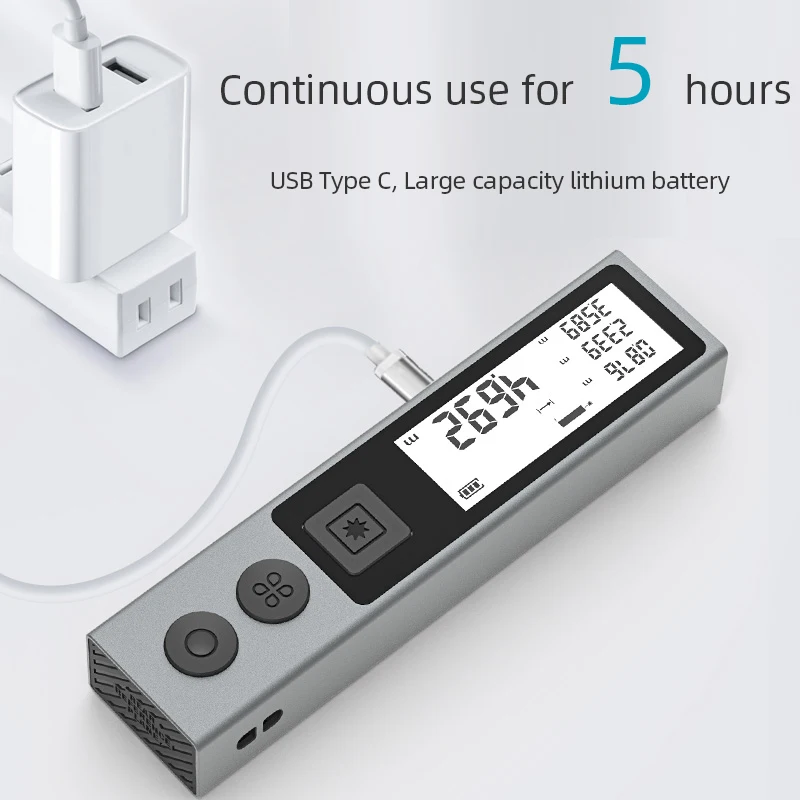 Imagem -06 - Mileseey 40m Misuratore di Distanza Laser Bluetooth Trenaa Meter Reader Strumenti di Misurazione Del Nastro