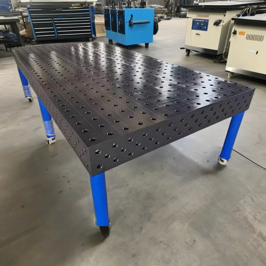 3D Welding Table Welding Bench Platform Steel&Cast Iron Equipment Size Customized OEM