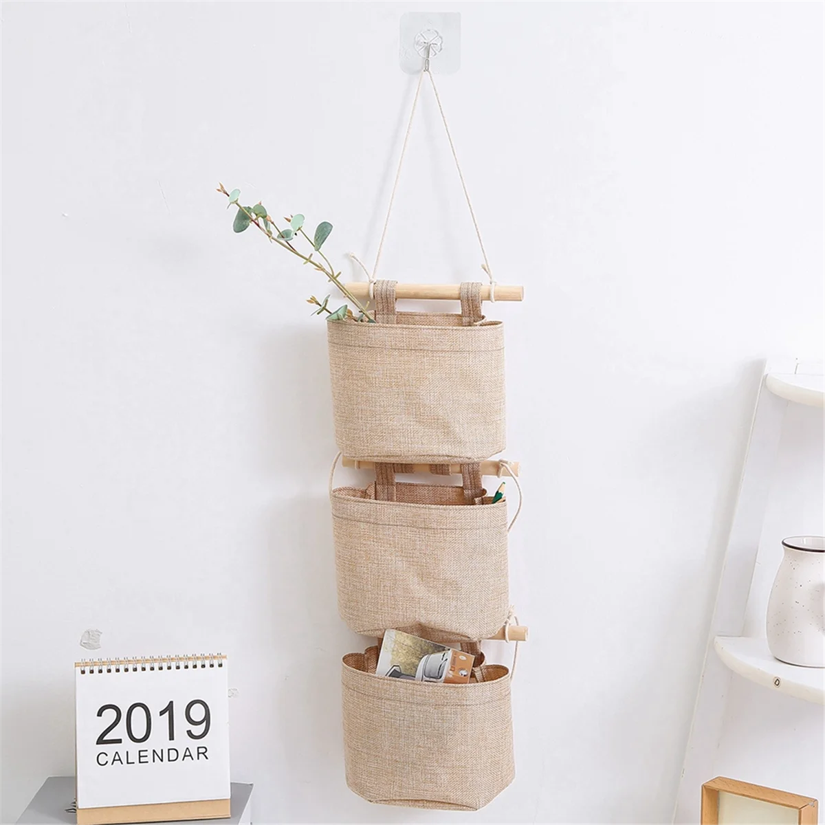 

Versatile Foldable Washable Hanging Storage Bag for Room Bathroom,Green