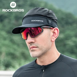 ROCKBROS berretto estivo rinfrescante con protezione solare due modi per indossare un cappello sportivo traspirante ad asciugatura rapida adatto per casco taglia Unisex