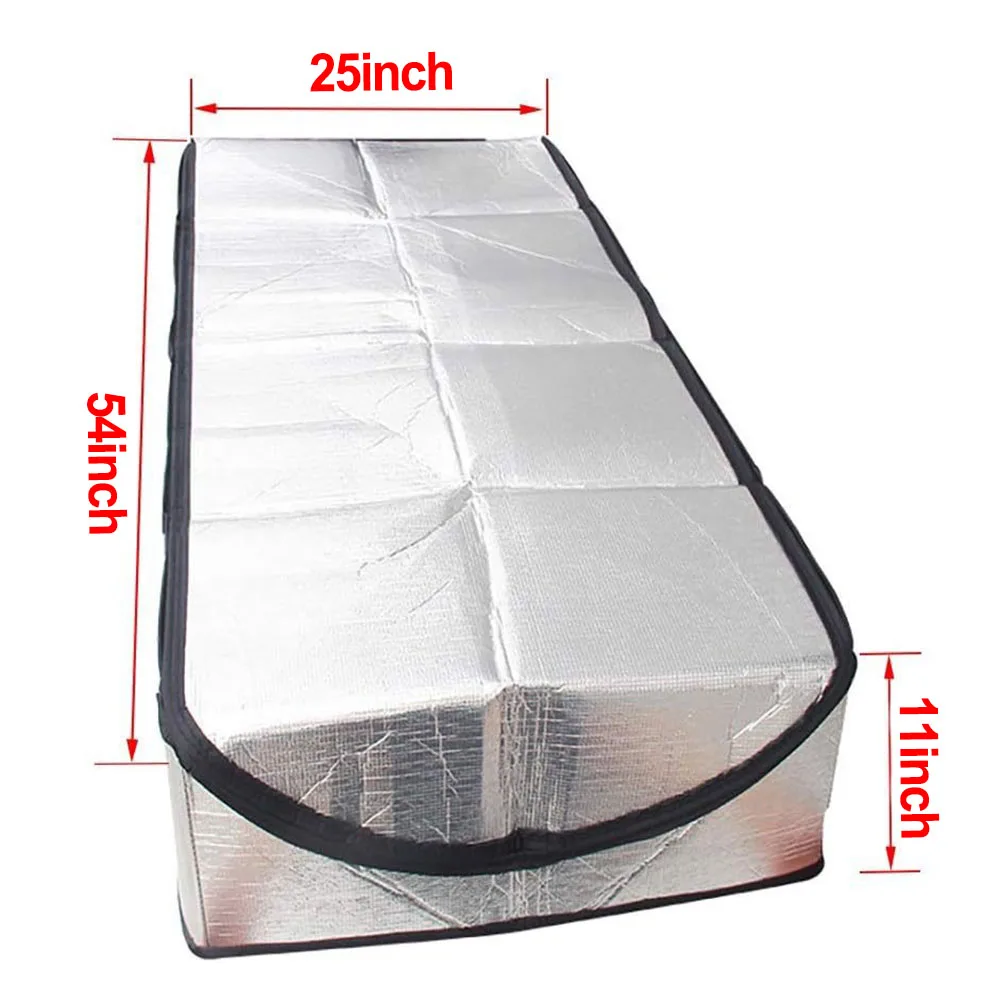 

Attic Door Insulation Cover 25x54x11Inch Fireproof Aluminum Foil Heat Shield For Attic Ladder Thermal Insulation Cover