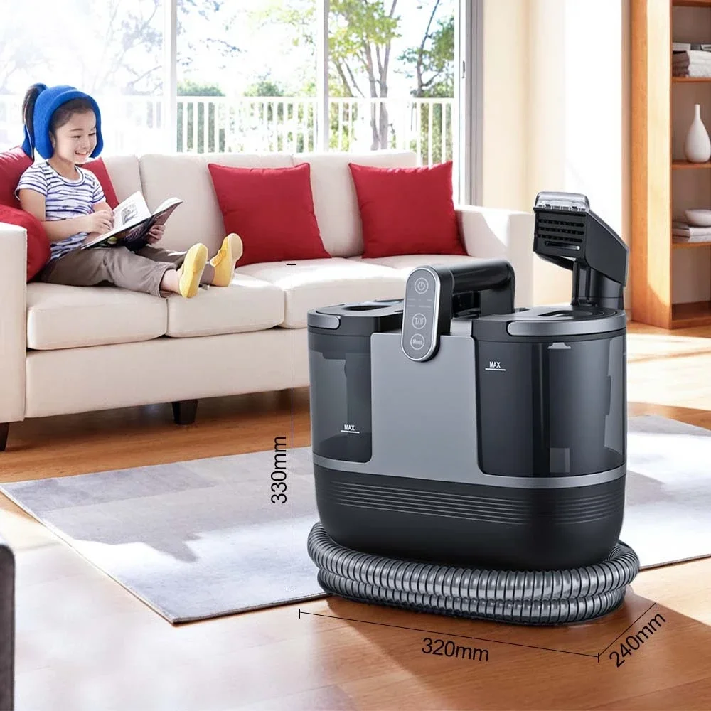 Carpet washing sofa spray suction integrated small multi-functional cleaning machine