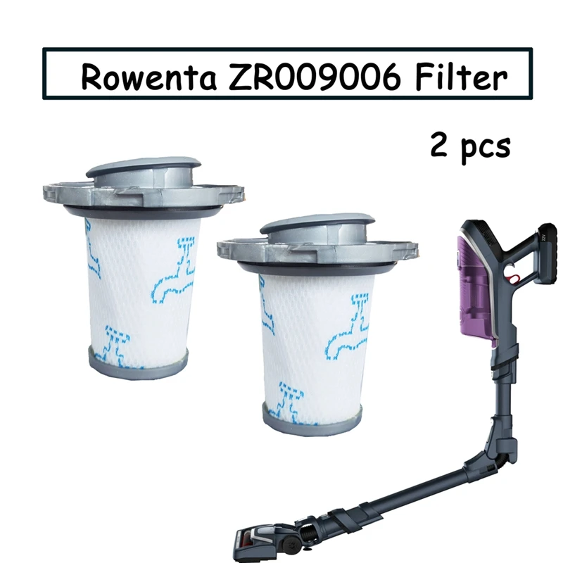 Hepa Filter ZR009006 For Rowenta X-Force Flex 8.60 X-Pert 6.60 Cordless Vacuum Cleaner Replacement Accessories Parts