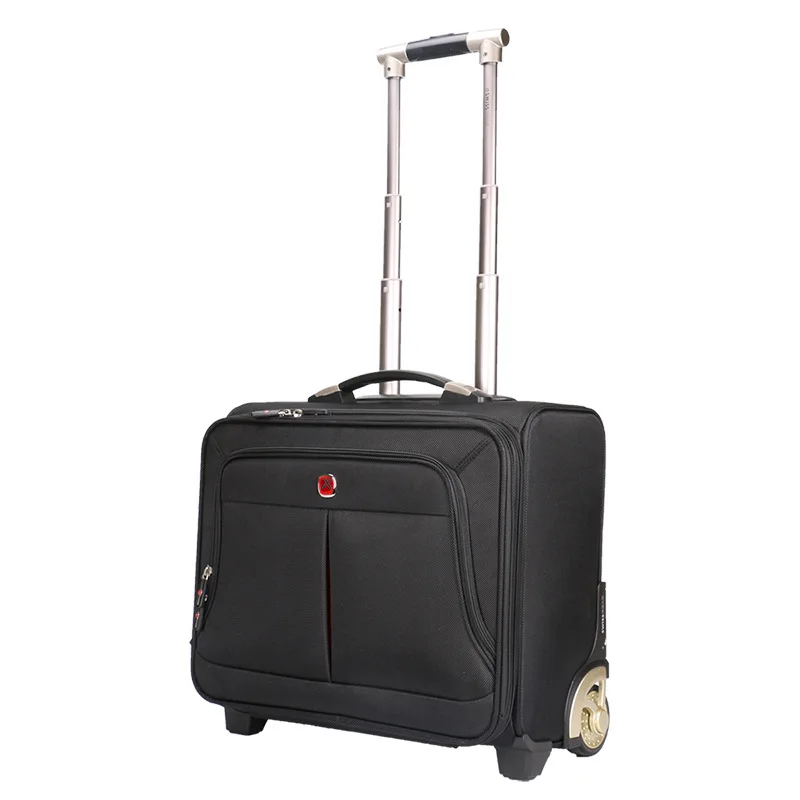 2024 Waterproof and Wear-resistant Carry-on Suitcase Suitcase Lockbox Business Spinner Wheel Oxford Cloth Portable