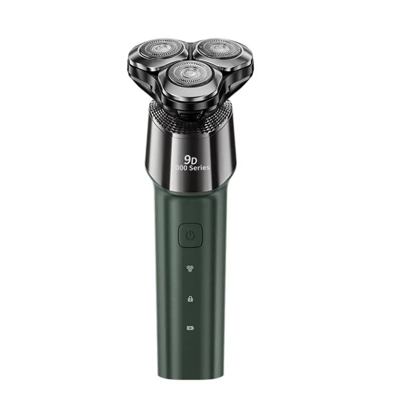 

【NEWLY】Rotary Two-Speed Electric Shaver Digital Display Floating Head Adjustable Wet-Dry Dual Use