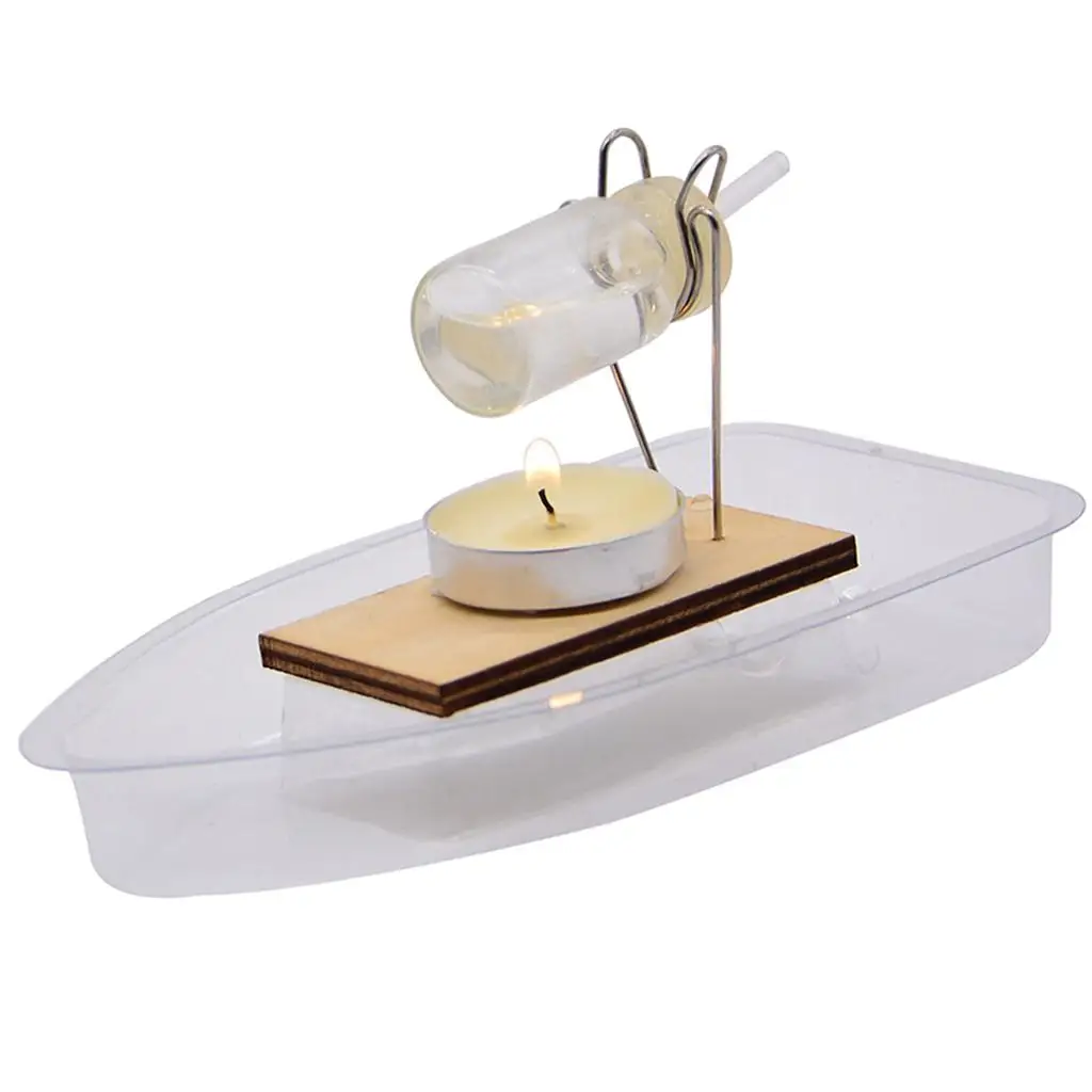 Mini bateau à vapeur, Kit d'assemblage de bricolage, jouets scientifiques éducatifs pour enfants