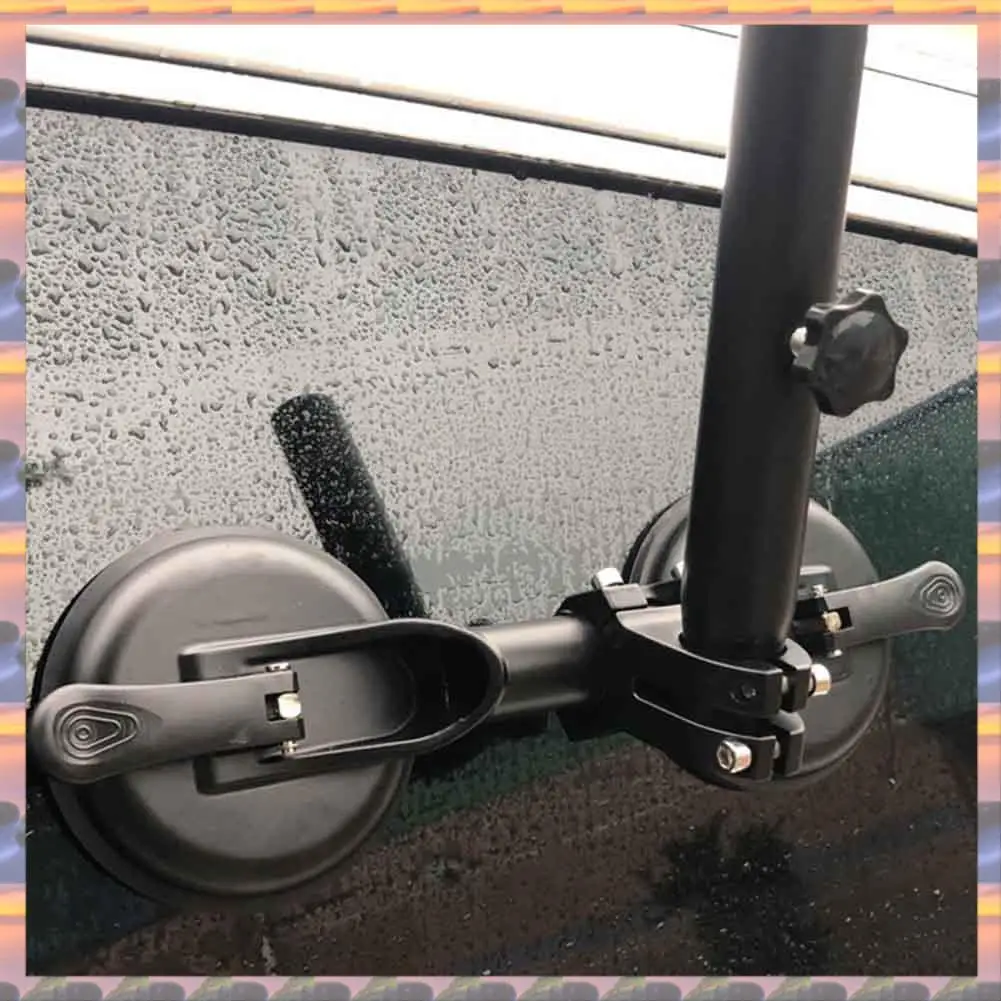 

ABML Flag Pole Holder With Suction Cup Multiposition Flagpole Holder Flag Pole Mounting Bracket For RV Truck SUV Use