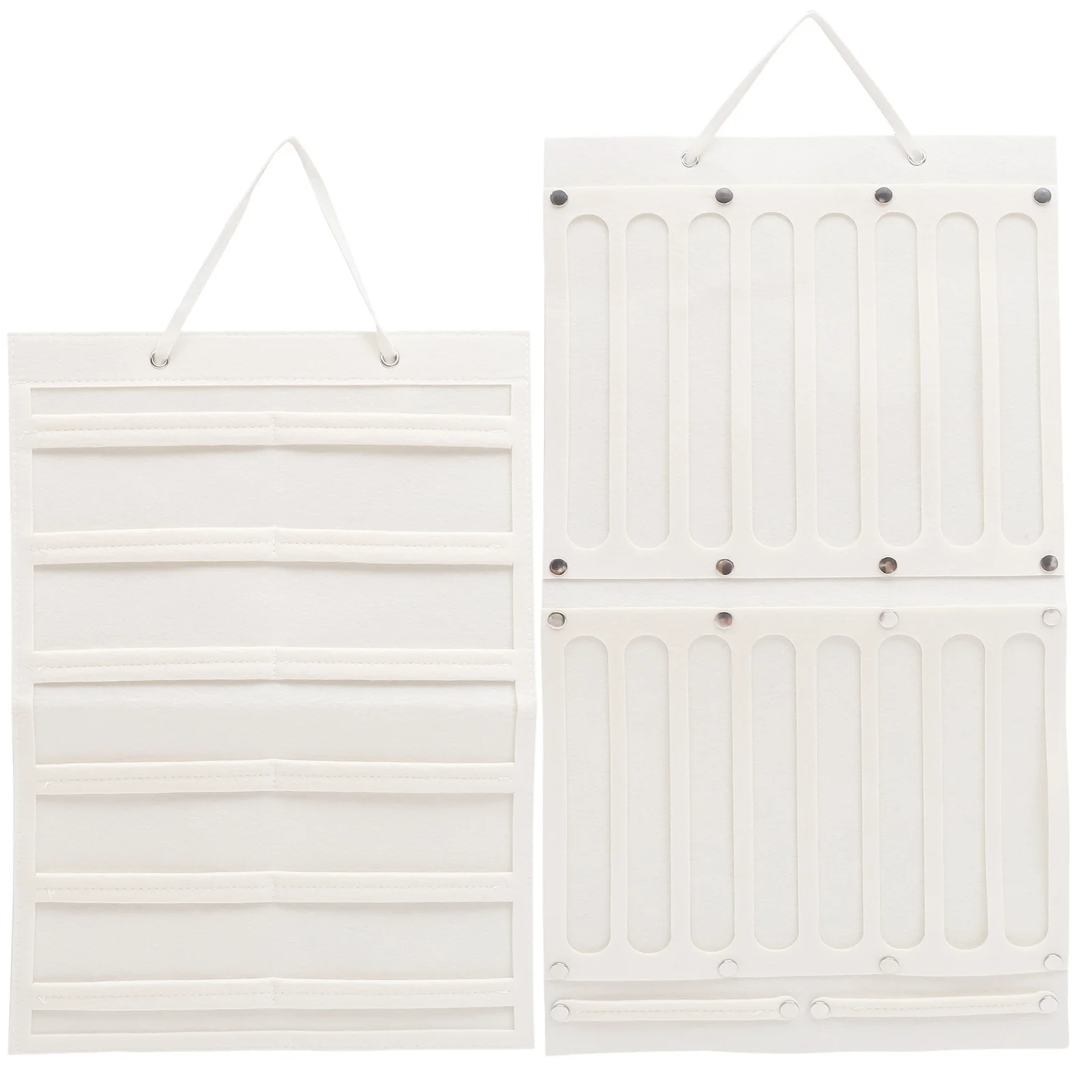 

2Pcs Hair Bow Storage Holder Felt Wall Organizer Headband Rack Hair Clip Hanging Display Home Decor Headband Holder