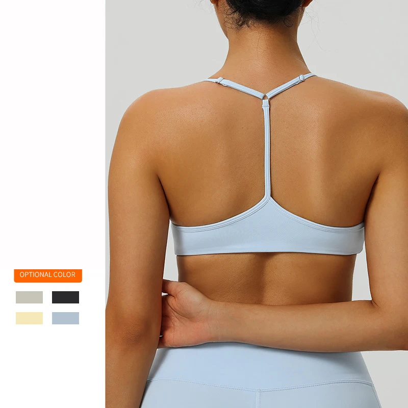 

CloudFeel Women's High-Impact Sports Bra - Breathable Quick-Dry Yoga Top with Stretch Support, Seamless Workout Vest For Running