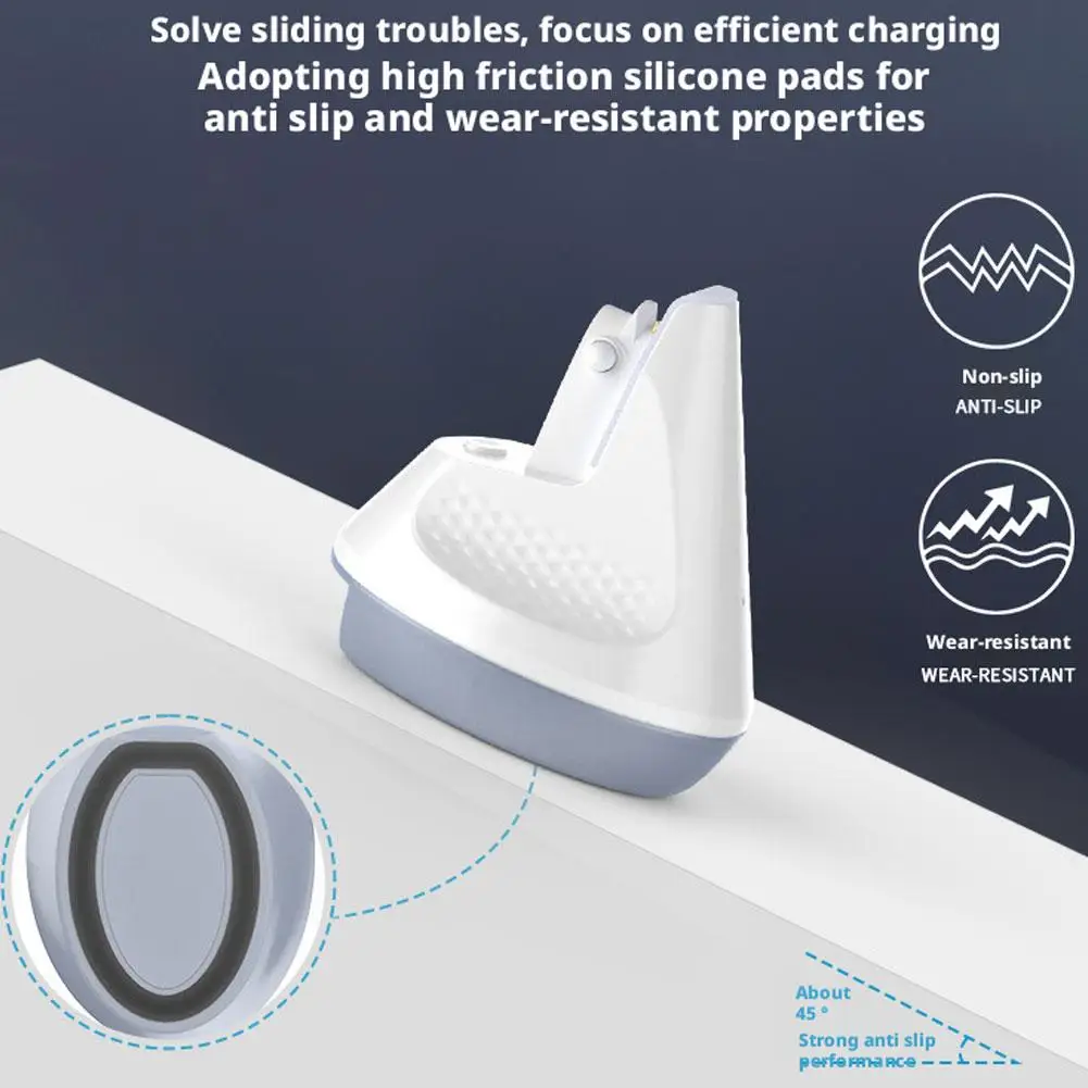 Trinkbare Reiseladestation für Meta Smart Glasses AI-Brille, schnelles Aufladen, Mini-Anti-Rutsch-tragbare Ladestation mit Typ C