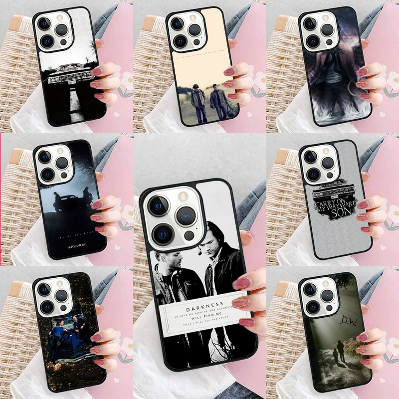 Supernatural Phone Case Cover For iPhone 16 15 14 plus XR XS 11 12 mini 13 pro max coque Shell Fundas