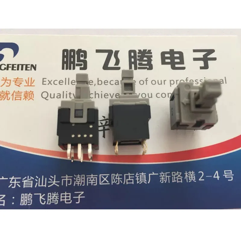 

1pcs/lots Imported ESB30B333 Self-reset self-ejecting flick switch 10*10.9 Vehicle push action 6 pins 10*10.9*20.5mm