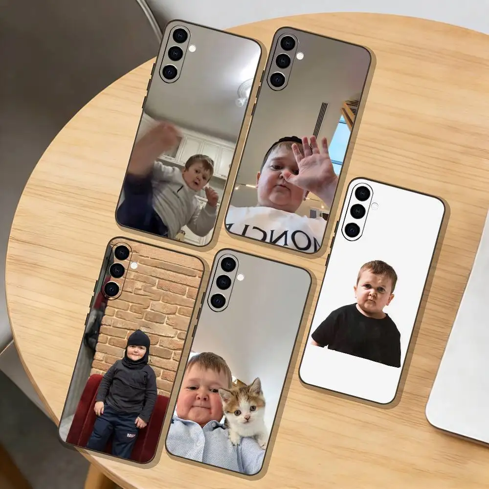 

Funny Babaite Hasbulla Phone Case For Samsung Galaxy A73,A72,A71,A70,A53,A52,A51,Others Soft Black Cover