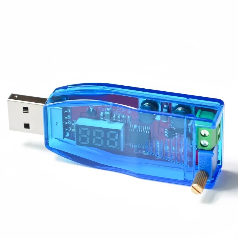 جديد DC-DC 5 فولت إلى 3.3 فولت 9 فولت 12 فولت 24 فولت USB خطوة صعودا/أسفل وحدة امدادات الطاقة قابل للتعديل دفعة محول فرق الجهد خارج مع توسيع الحالة #5