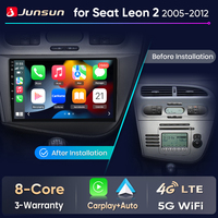 Junsun Android Wireless CarPlay Auto Car Radio for Seat Leon MK2 2005 2006 2007 2008 2009 - 2012 Multimedia 2din GPS BT DSP RDS